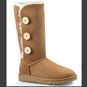Bailey Button Triplet II Genuine Shearling Boot